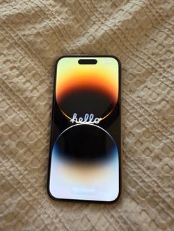 Phone 14 pro gold 128 g Unlocked