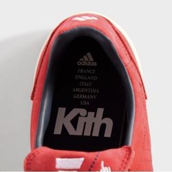 Kith for adidas Football Predator 2002 IC Red White