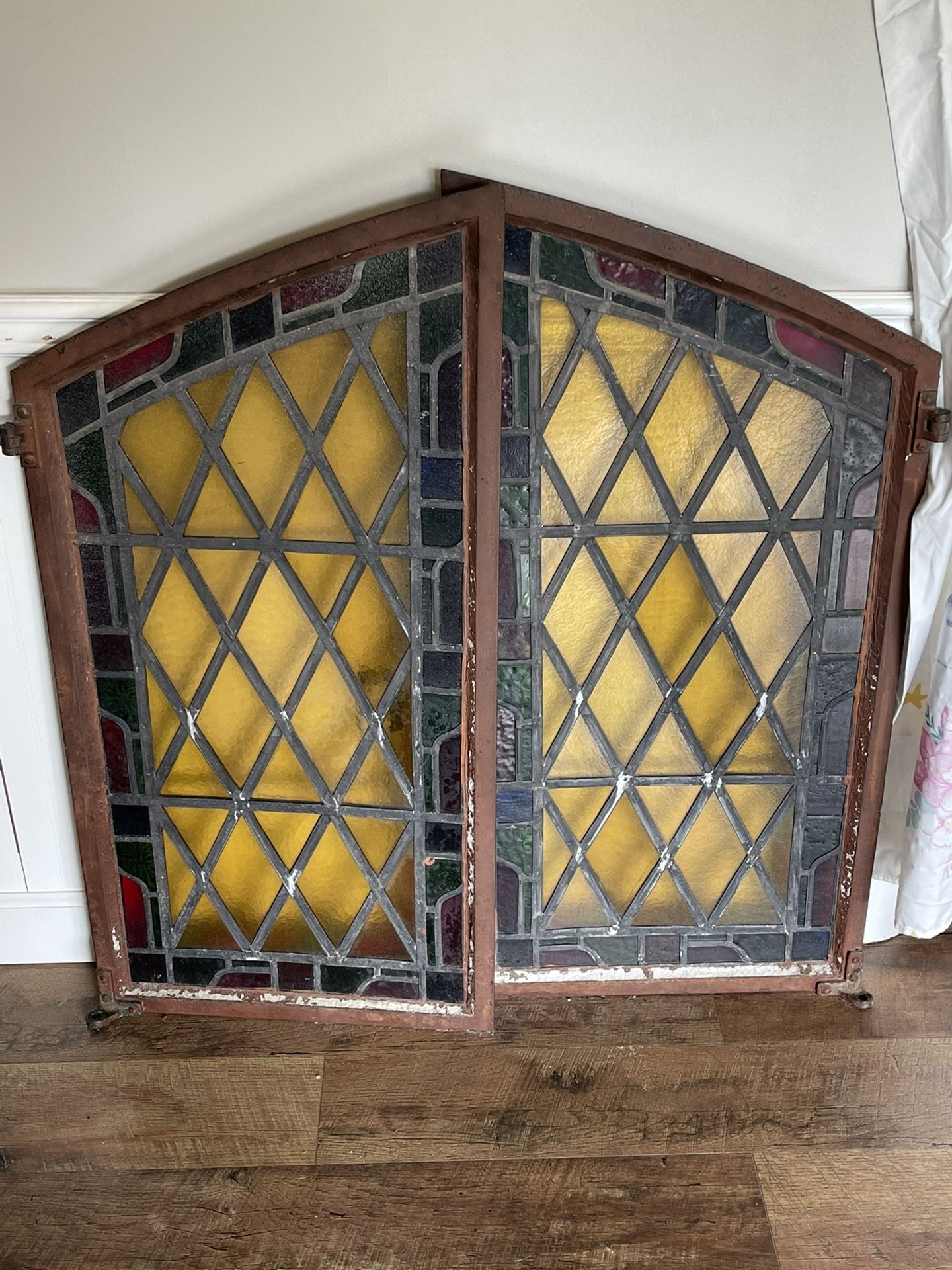 Antique Church Stained Glass 