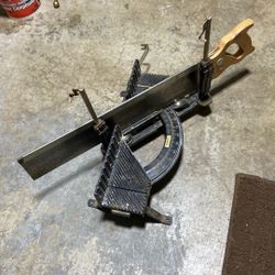 Stanley Miter Box And Saw Model 19-160 With Manual 