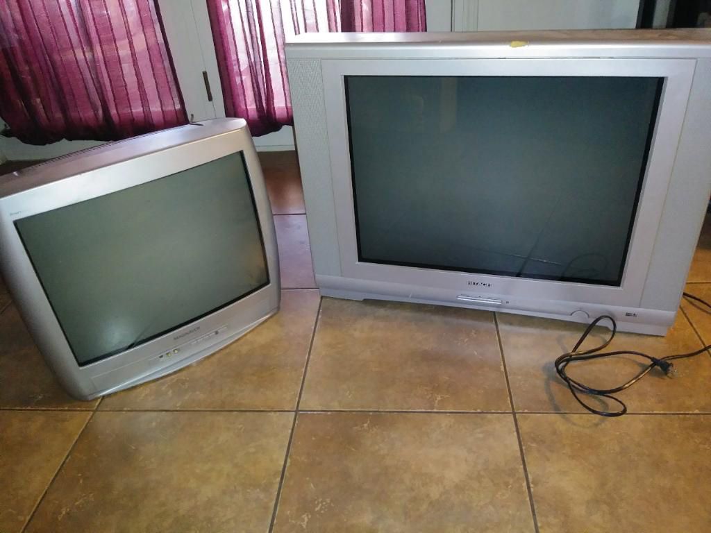 FREE 2 TV’S NEED GONE ASAP