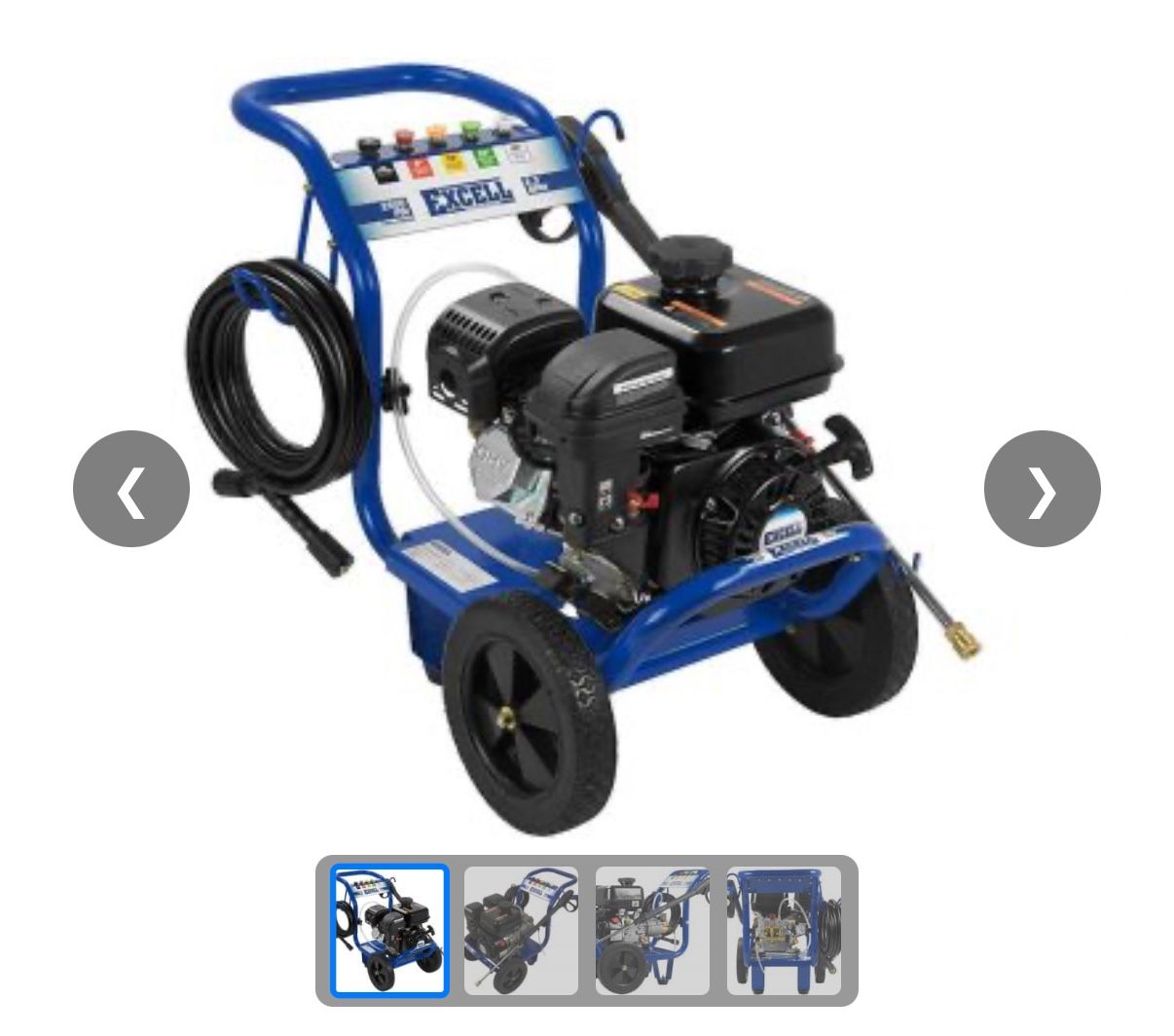 Excell 2500 PSI 8,7 L/min Press washer