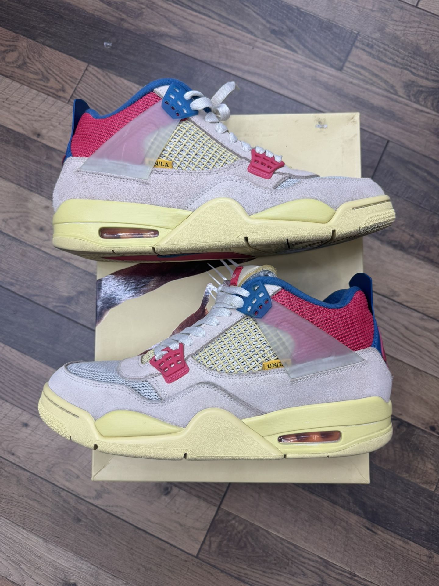 Jordan 4 X Union Guava Size 10