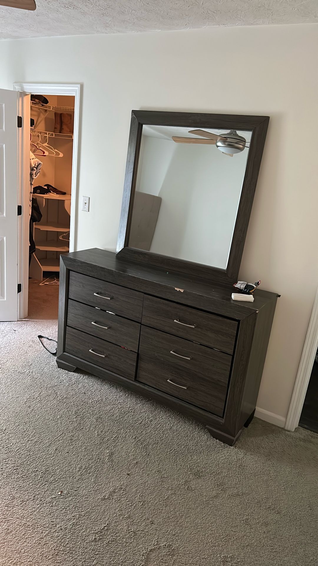 Used Dresser And Mirror Combo