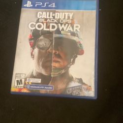 Black Ops Cold War (ps4)