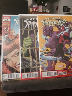 Avenging Spider man comic lot 10 17 20