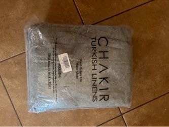 CHAKIR TOWELS PACK OF 4 Grey