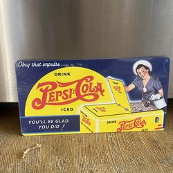 Pepsi Cola Sign