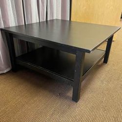 35” Square Coffee Table. Espresso Square Center Table. Paint me. Free to ask, I reply. 