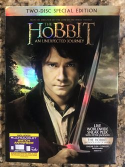The Hobbit DVD An Unexpected Journey 