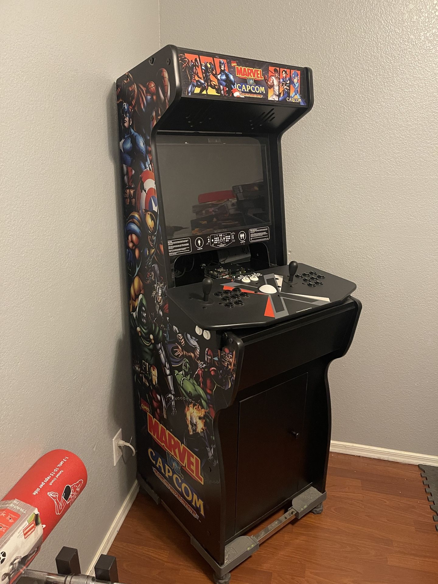 ARCADE 12k+ GAMES Rec Room Master Cabinet, Upgraded Hd Monitor, Speakers, Graphics . East Mesa