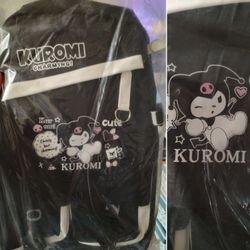 Hello Kitty kuromi heavy duty full size backpack $25