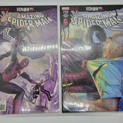 The Amazing Spiderman #792 & 793 Venom Inc Parts 2 & 4 1st Appearnace Of Maniac