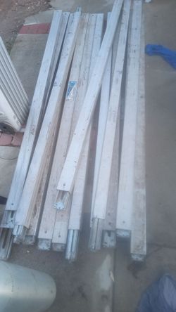 (14) NEW HAVEN  Moving Equipment 102" Aluminium Shoring Beams $50ea. or all for $450.