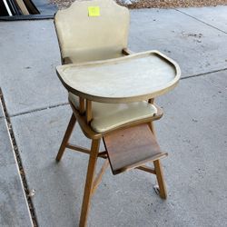 1940 Antique High Chair