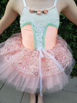 Girls "fairy" dance costume