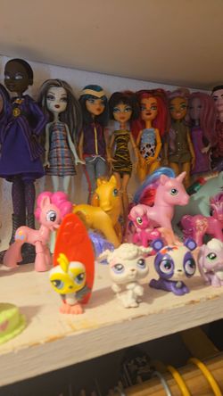 Monster High, LPS, My Little Pony, etc
