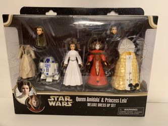 Queen Amidala /Princess Leia Deluxe Dress Up Playset