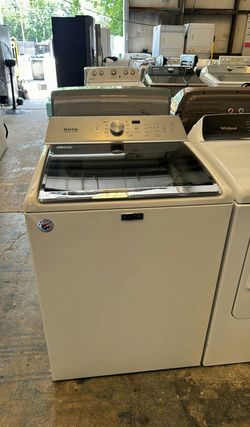 Maytag Top Load Washer - Agitator Stainless Steel Drum