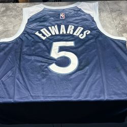 NWT Nike Anthony Edwards Timberwolves Jersey Size XXL Land Of 10,000 Lakes
