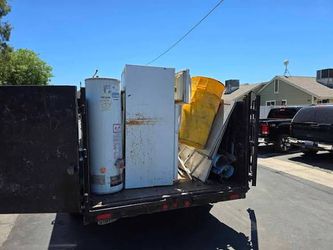 Dumping dump trailer