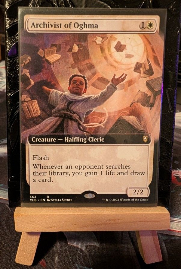 Archivist Of Oghma (Ext Art) - MTG Magic the Gathering Single