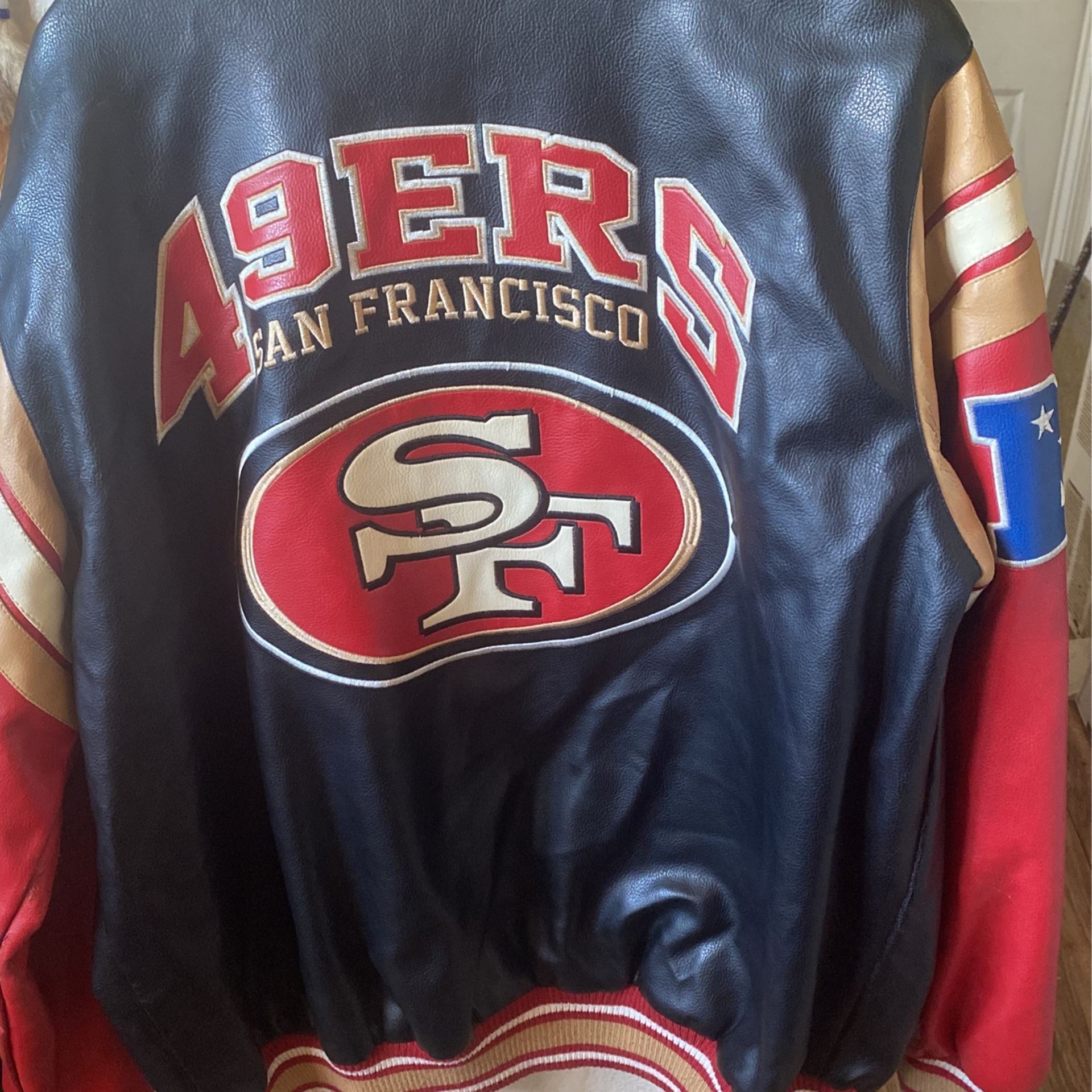 49ers Leather Jacket