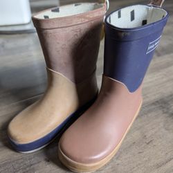 Sticky Lemon 🍋 Unisex Kids Rain Boots Size 26