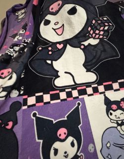 NEW Sanrio Kuromi blanket