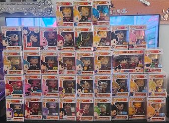 DBZ Funko Pop Lot for Sale