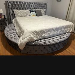Moving Sale!*Bed*Sofa*Dining* King Bed Has Bluetooth 