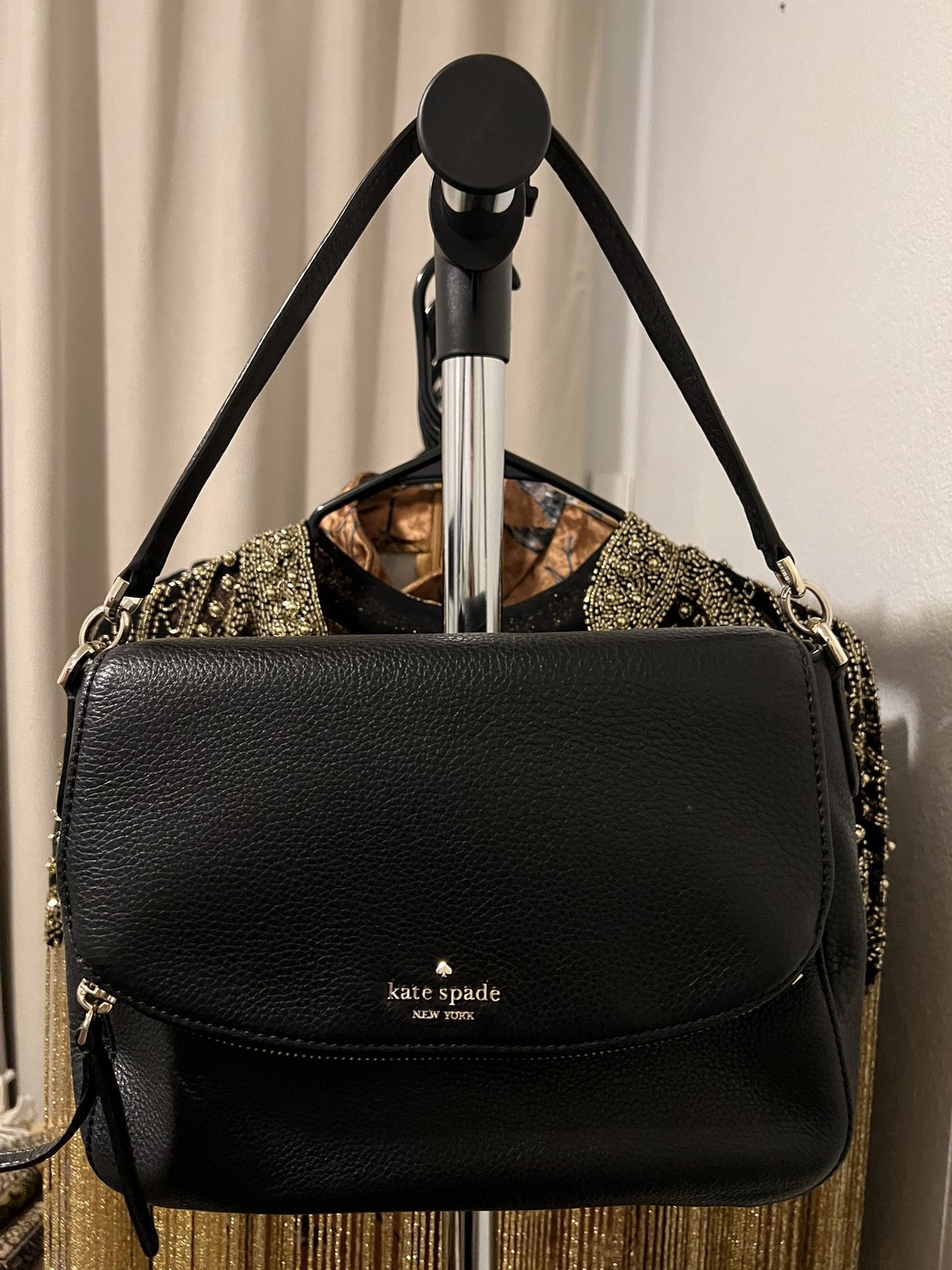 Black Kate Spade handbag 