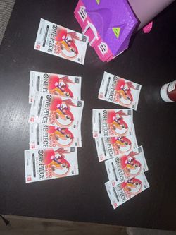 One piece promo cards