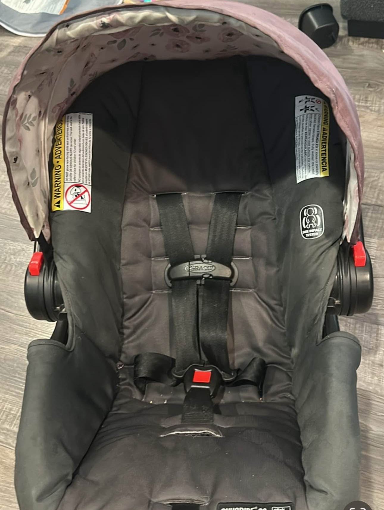 Graco car seat And Base for infant