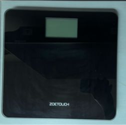 Zoetouch Digital Bathroom Scale with a Reinforced Tempered Glass Platform just $8