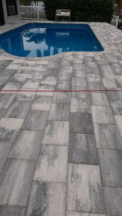 Pavers install