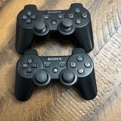 Sony Playstation DualShock 3 Six Axis Controllers