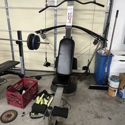 Chest Press, row, Butterfly 