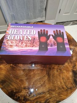 Brand New Rechargeable Heated Glove Liners (Unisex Size Chart on Box)
