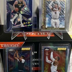 Denver Nuggets Insert Card Lot 🔥(4) Cards Total Mint 