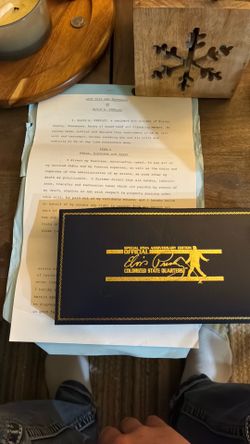 Elvis Presley coin set and will