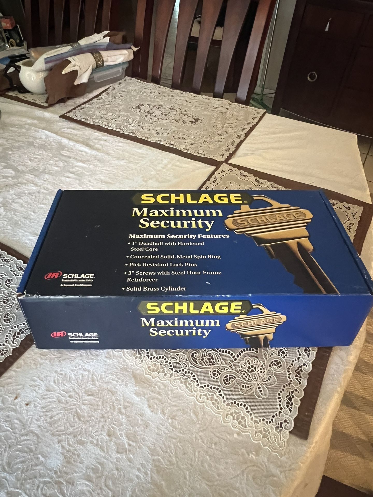 Schlage Maximum Security Lock Set