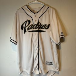 Majestic Cool Base | San Diego Padres MLB Jersey Mens Large Baseball