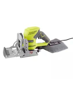 RYOBI JM83K 6 Amp AC Biscuit Joiner Kit Corded,Tool Bag