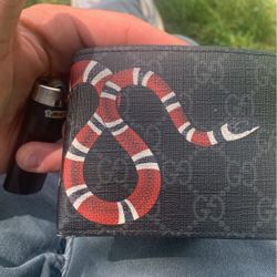 Gucci “King Snake” Wallet