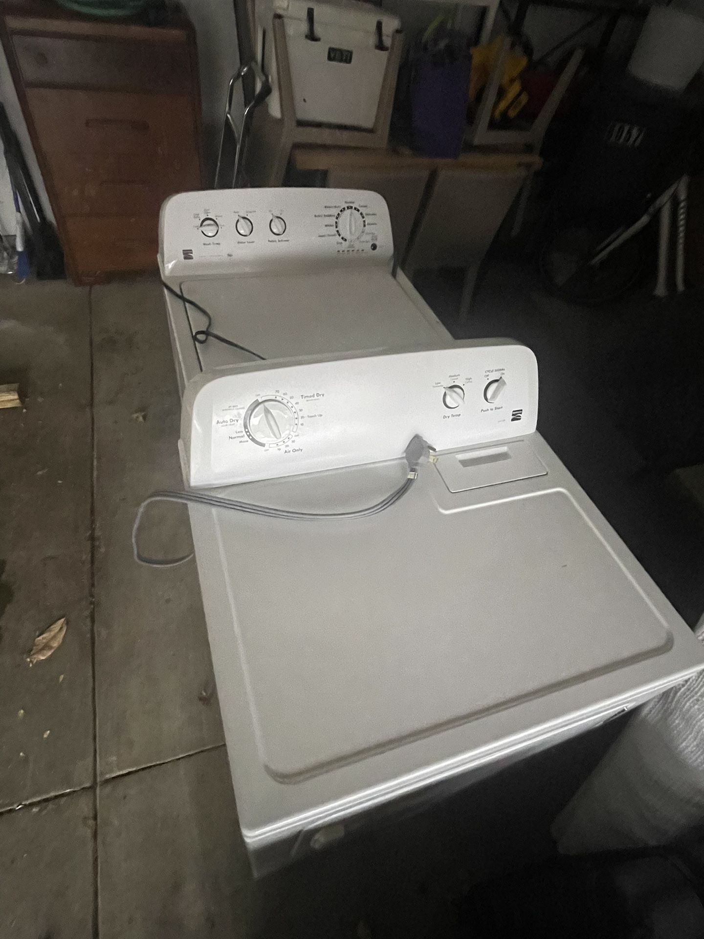 Washer/Dryer Set (by Kenmore)