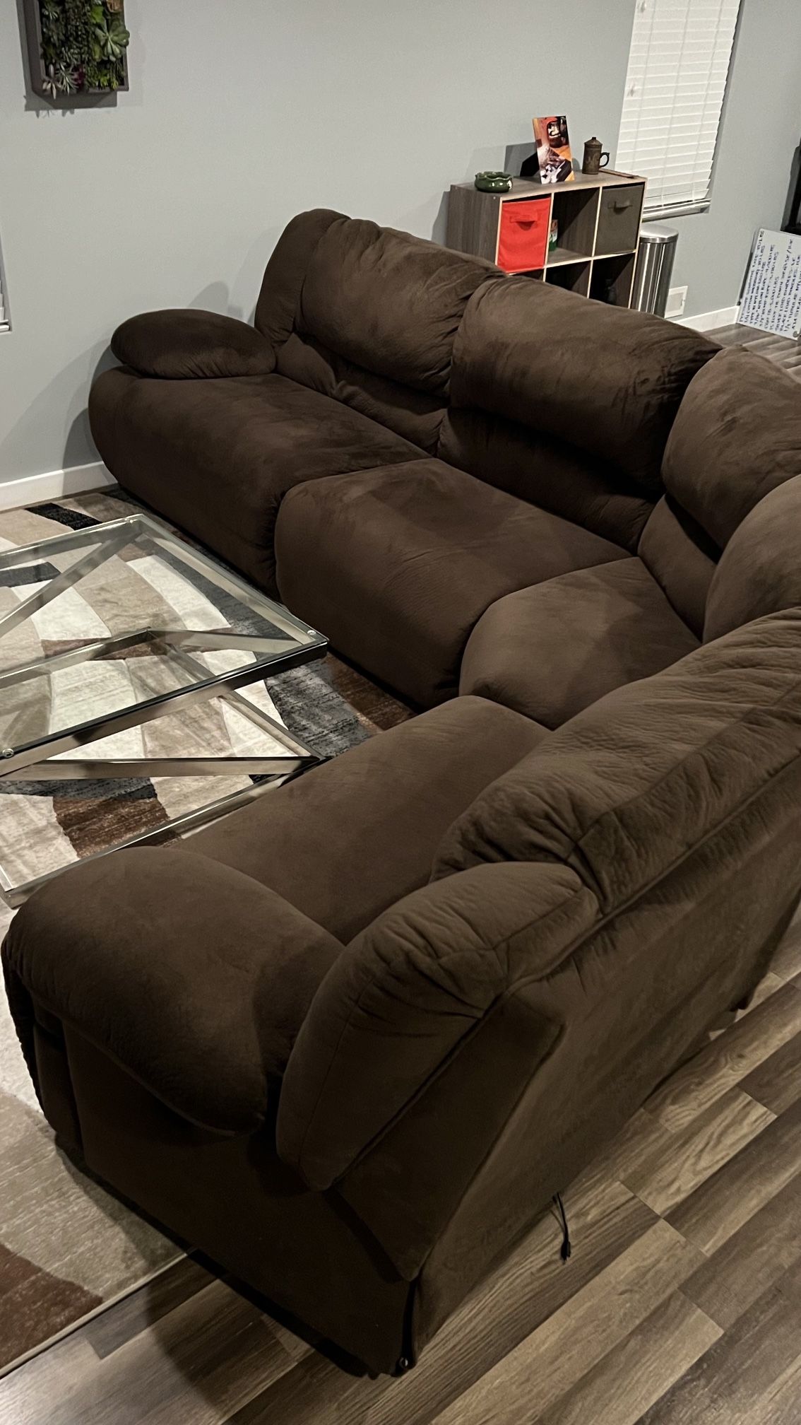 4-piece Recliner Sectional Couch 
