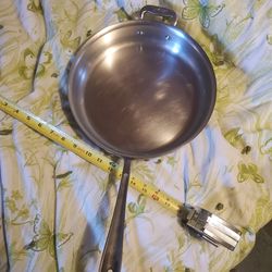 All-Clad Stainless steel 11 inch frying pan no lid