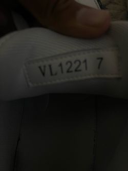 Size 7 Louis Vuitton trainers black and white