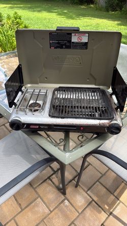 Coleman 3 burner stove propane